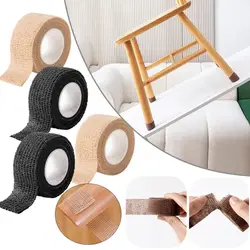 4 Rolls Mute Durable Table Leg Protective Tape Home Non Slip Non Woven Chair Leg Cap Chair Legs Pad Feet Protector