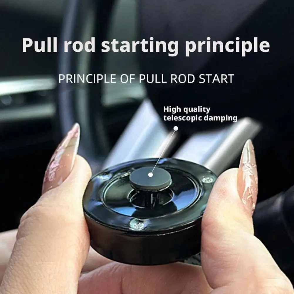 Enhanced Car Start Button Cover - Stylish Push Start Protection for Automotive Interiors