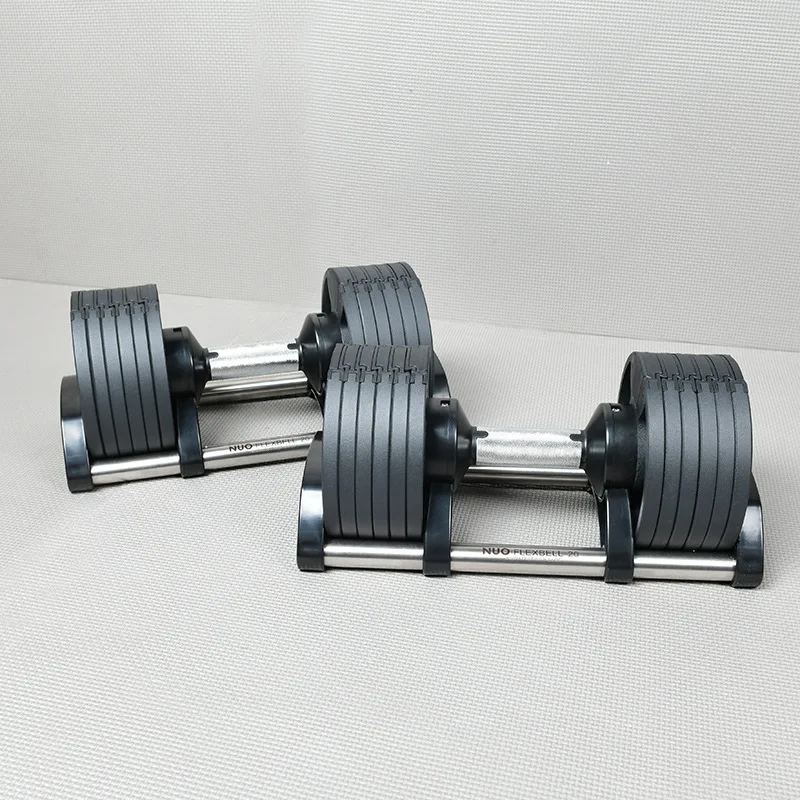MIYAUP-Men's Dumbbells Can Quickly Adjust and Exercise Arm Muscles, New Type of Unnotched Weightlifting Fitness Equipment