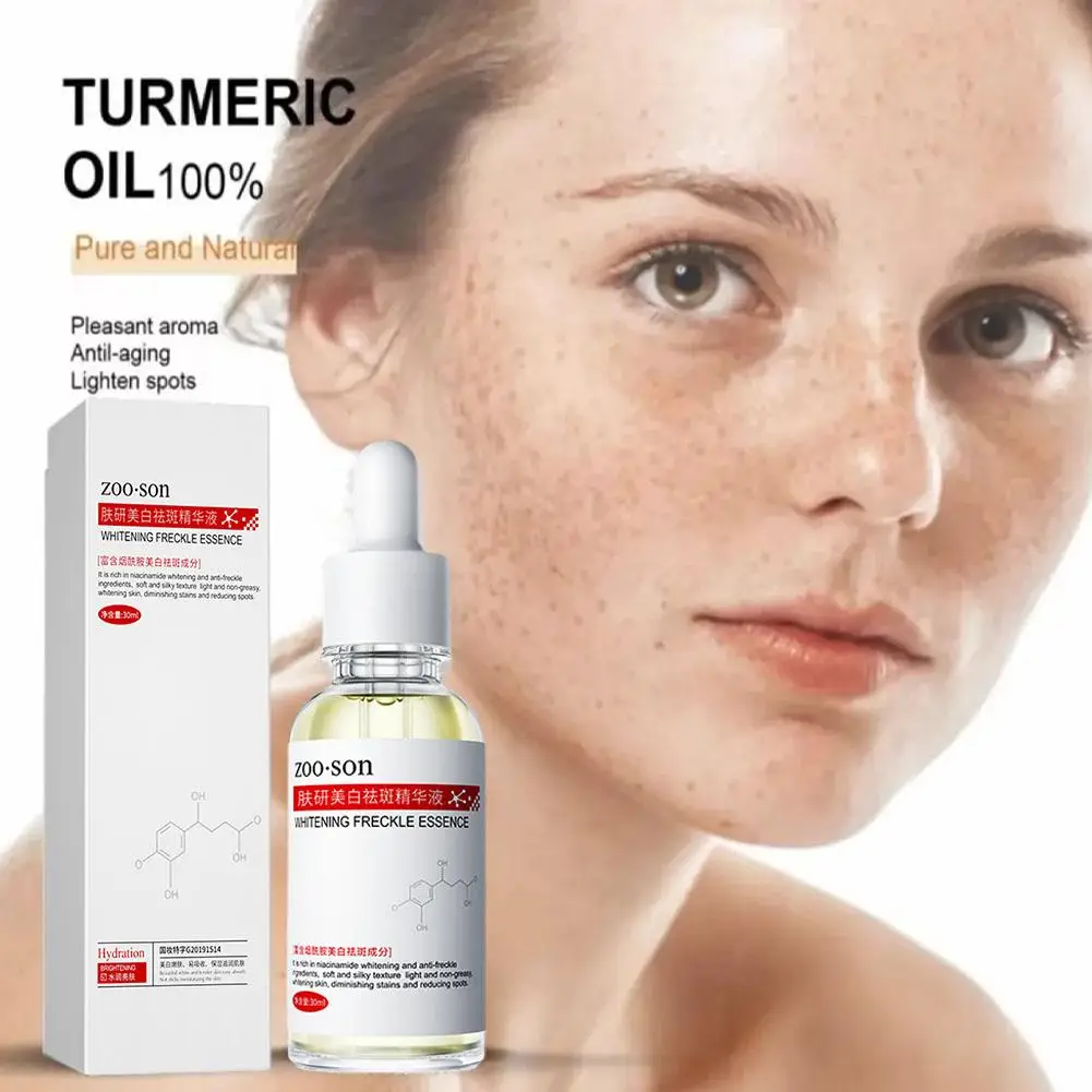 

Dark Spot Corrector Skin Whitening Fade Serum Lightening Blemish Freckles Removal Face Serum Spots Age 30g Reduces Serum N6A0