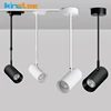 12W/20W/30W Long Rod Track Light Telescopic Long Arm Rotatable Ceiling COB Spotlight Clothing Store Home Rail Chandelier 1
