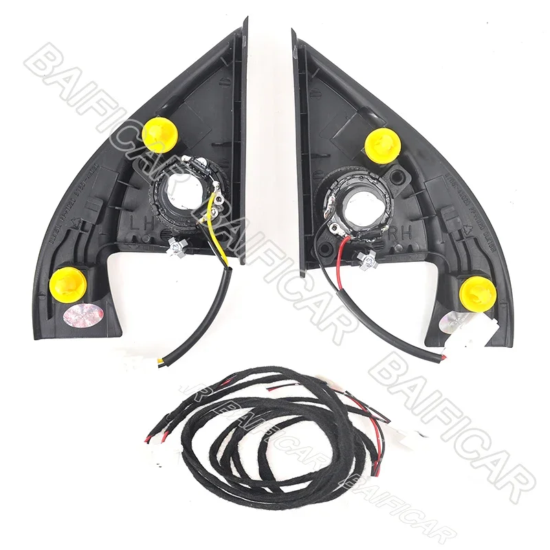 Baificar Genuine Triangle Head Tweeter Speakers Car Audio Trumpet Speakers Tweeter With Wire For Kia RIO K2 2011-