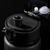 Animation Pokemon Lillipup Tepig Pansage Cartoon Plastic Cup Frosted Water Cup Portable Lid Space Cup Peripheral Birthday Gift 6