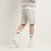 Custom LOGO DIY Brand 330GSM 100% Cotton Heavy Weight Shorts plus Big Size mens shorts summer casual beach blank shorts for men 3