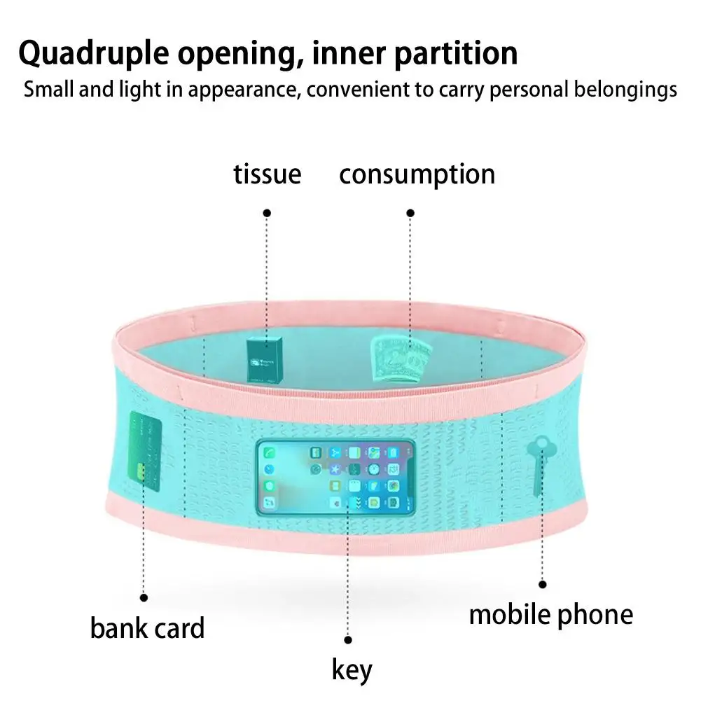 Рисунок 5 - Бесшовная невидимая поясная сумка для бега