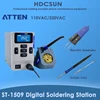 ATTEN ST-1509 Digital Soldering Station Compatible With Various Type Of Soldering Tips BGA PCB Desoldering Electric Tweezers 1