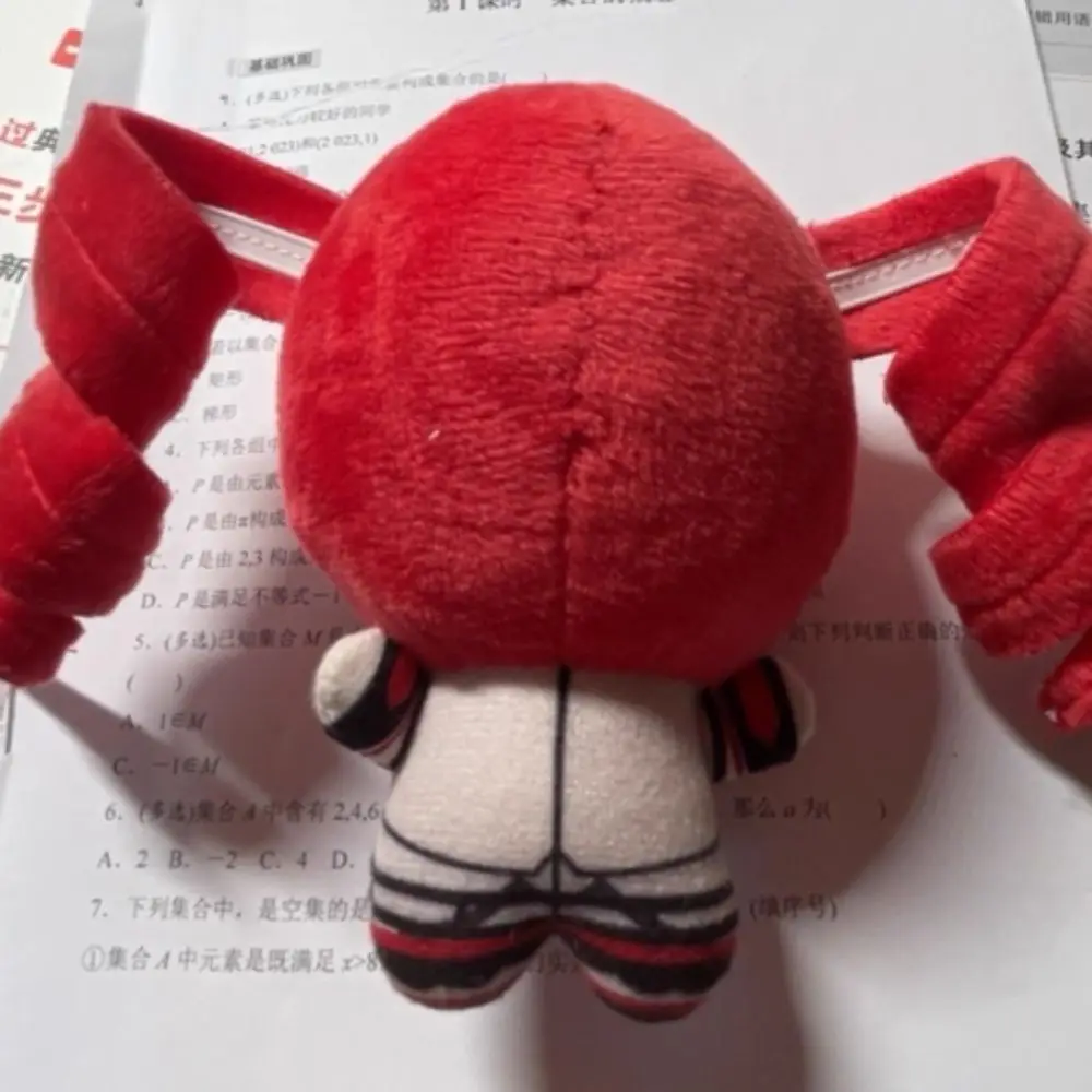 Anime Peripheral Kasane Teto Pendant Stuffed Doll Hanging Ornament Teto Keychain Cartoon Bag Charm Teto Plush Toys