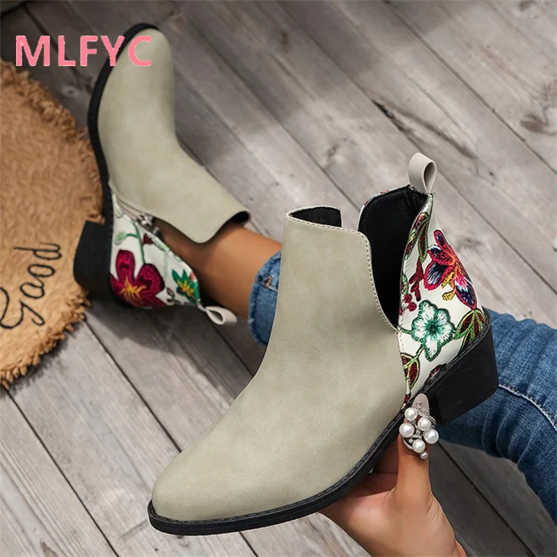 Winter Versatile Designer Autumn/Winter Short Tube Thickened Sole Cotton Shoes Fashion Women's Shoes Short Boots