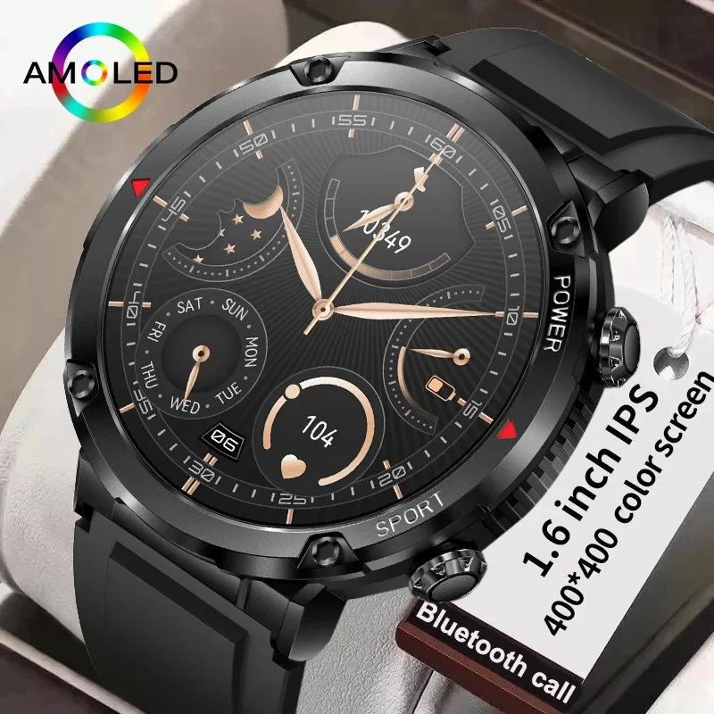 

2024 New T30 Smart Watch Men Bluetooth Call Watch Sports Fitness Tracker Wristwatch IP68 Waterproof 600 MAh Battery Smartwatch