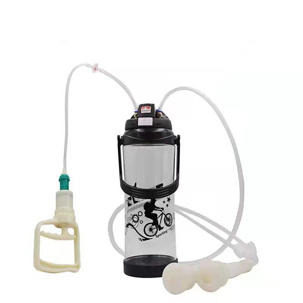 Milking Machine Goat Sheep Electric Automatic Vacuum Pump Penis Milking Machine Electric Impulse Milker 3l/0.8 Gal - Power Tool Accessories