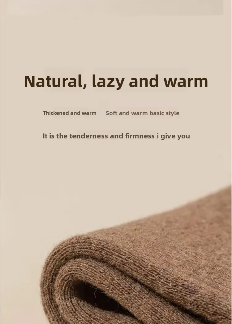2 Paar Kniestrümpfe für Damen, Winter, dick, warm, mit Fleece gefüttert, über Kniestrümpfe, lange Socken – Detail 10