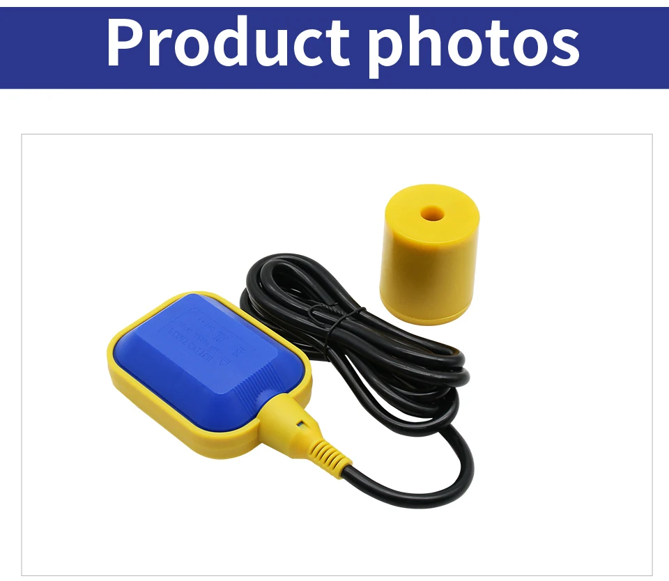 de Água, Interruptor Flutuador, Sensor de Controlador, 2m, 3m, 4m, 5m, 1Pc