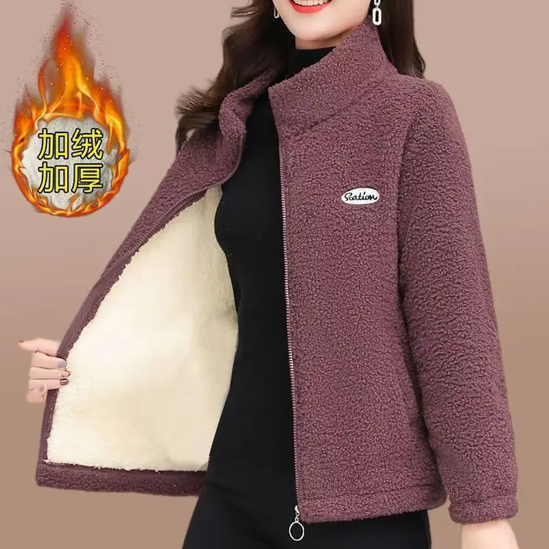 Women's Fleece Jacket - Polar Fleece Coat With Thick Zipper Liner | Warm Winter Outerwear