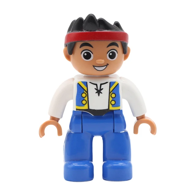 Big Size Action Figures City Princess Policemen Family Building Block Doll Character Accessory Toys Assembly Children Kids Gift Warrior