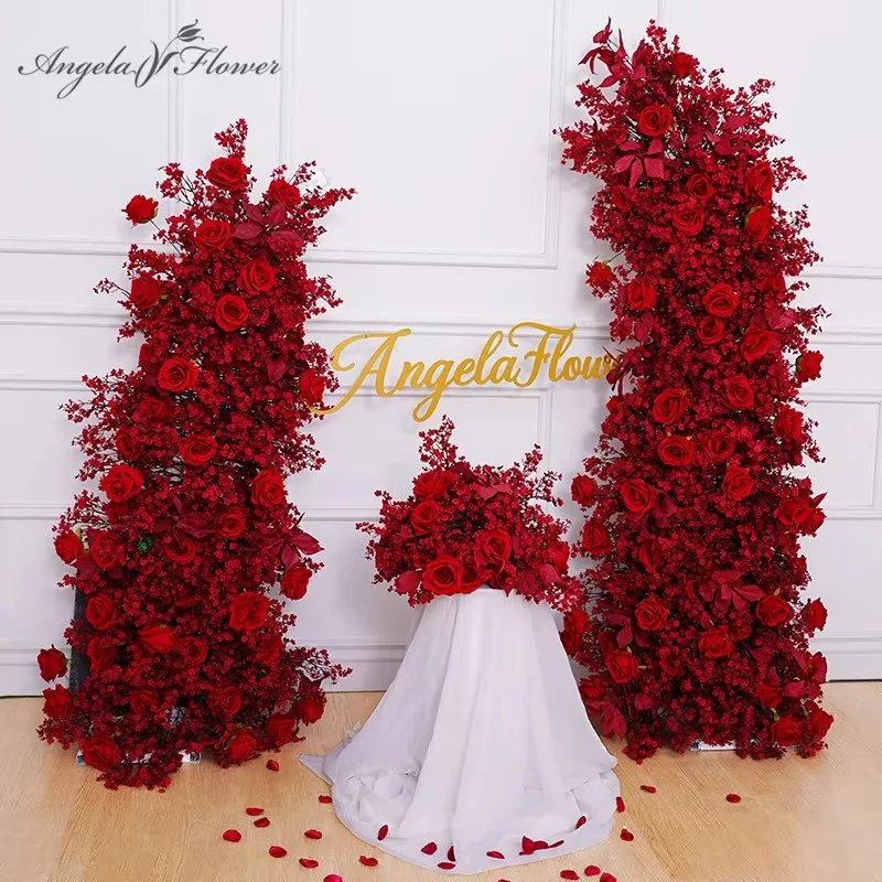 Rami di Fiori di Gypsophila Colorati per Bouquet da Sposa, Decorazioni per Casa e Tavolo, Accessori per Vetrine A3910 - immagine 6