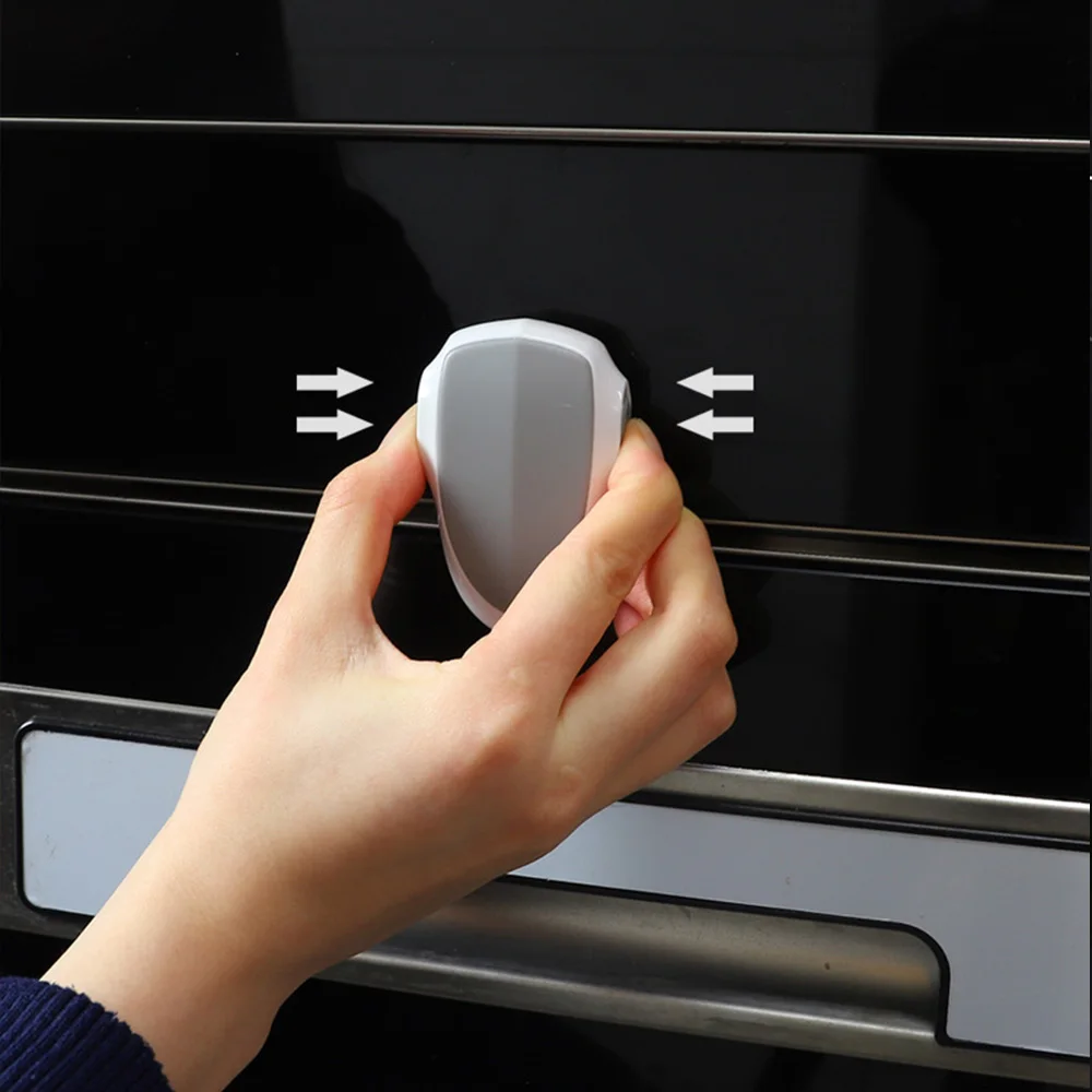 Child Protective Oven Microwave Lock to Prevent Burns and Steam Box Open