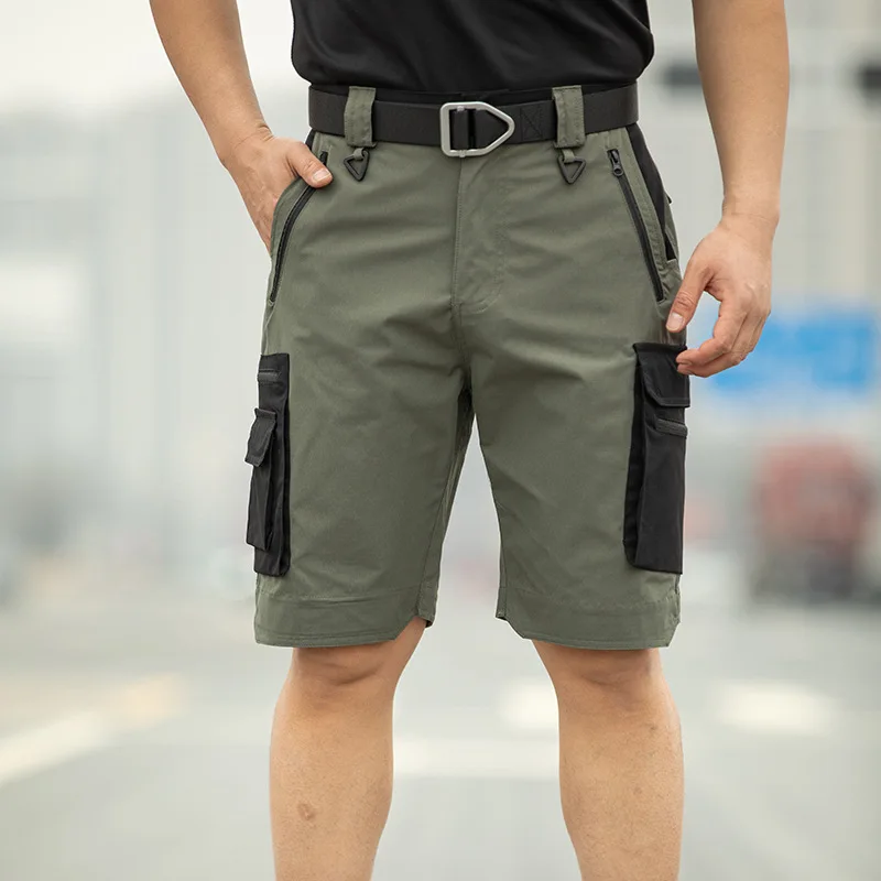 Men's Tactical Cargo Shorts Quick Dry Lightweight Multi-Pocket Military Style for Hiking Fishing Camping Work Summer Outdoor