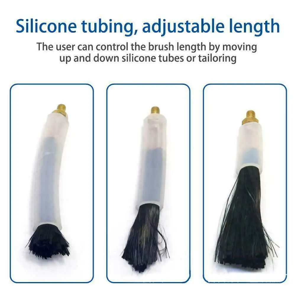 TIG WIG MIG Cleaning Brush M6/8/10 Cover Cleaning Weld Weldseam Cleaner For Electrolytic Pickling Welding Cleaning Accessories