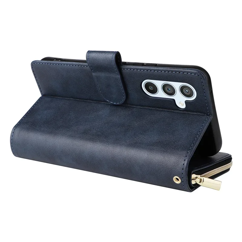 Zipper Wallet Leather Case for Samsung Galaxy - Premium Smartphone Protective Cover