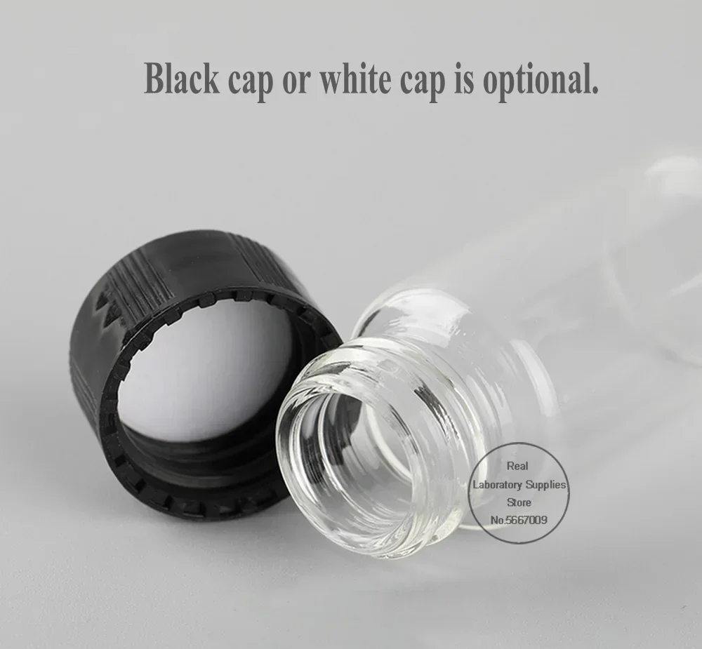 Glass Reagent Bottle 2ml to 60ml for Chemical Experiment