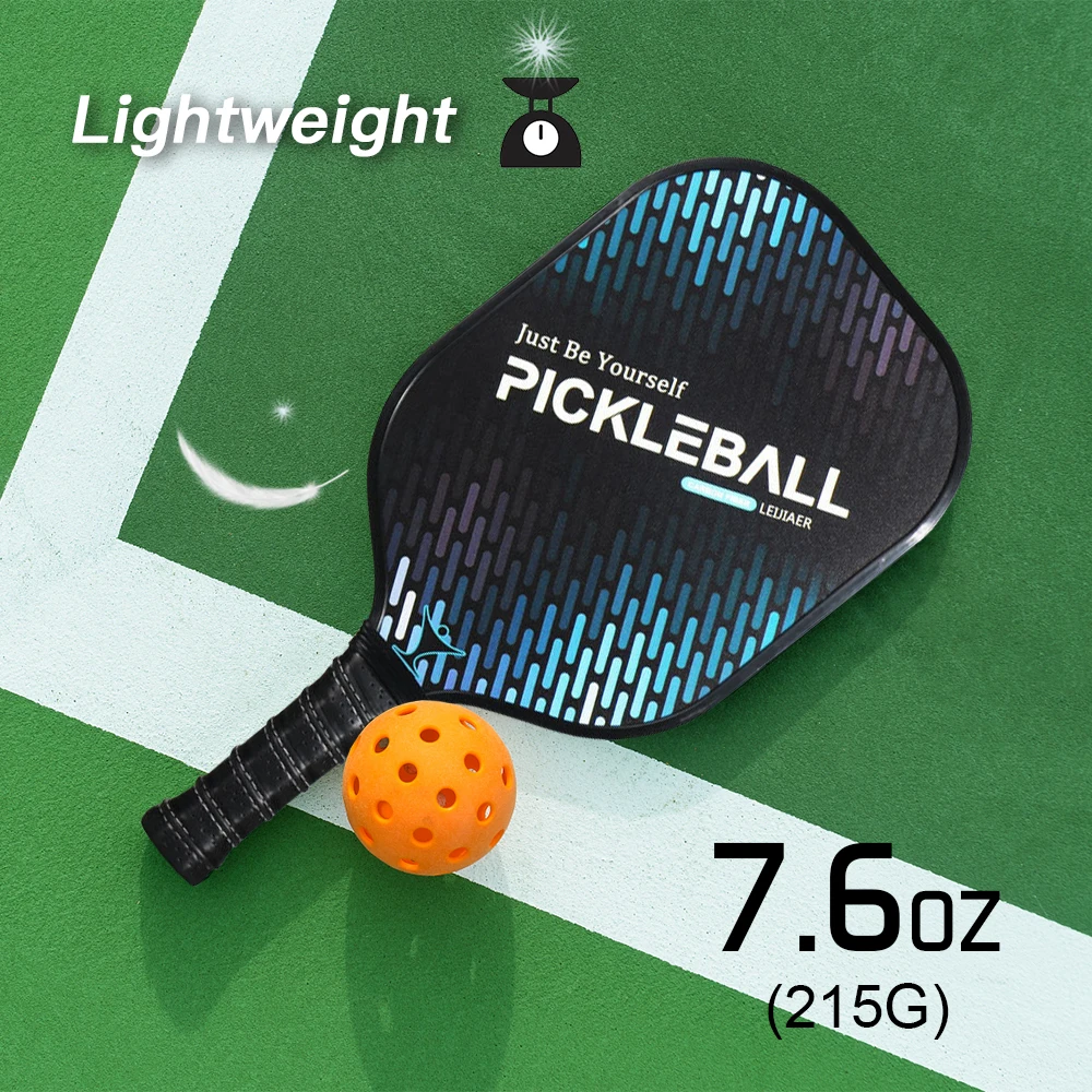 UltralightPickleballPaddleandBallSetCarbonFiberSurfacePickle