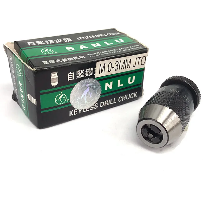 EDM Automatic JTO Keyless Drill Chuck Electrode Without Key 0-3mm Electrode tube Die Hole for Edm Drilling Machine
