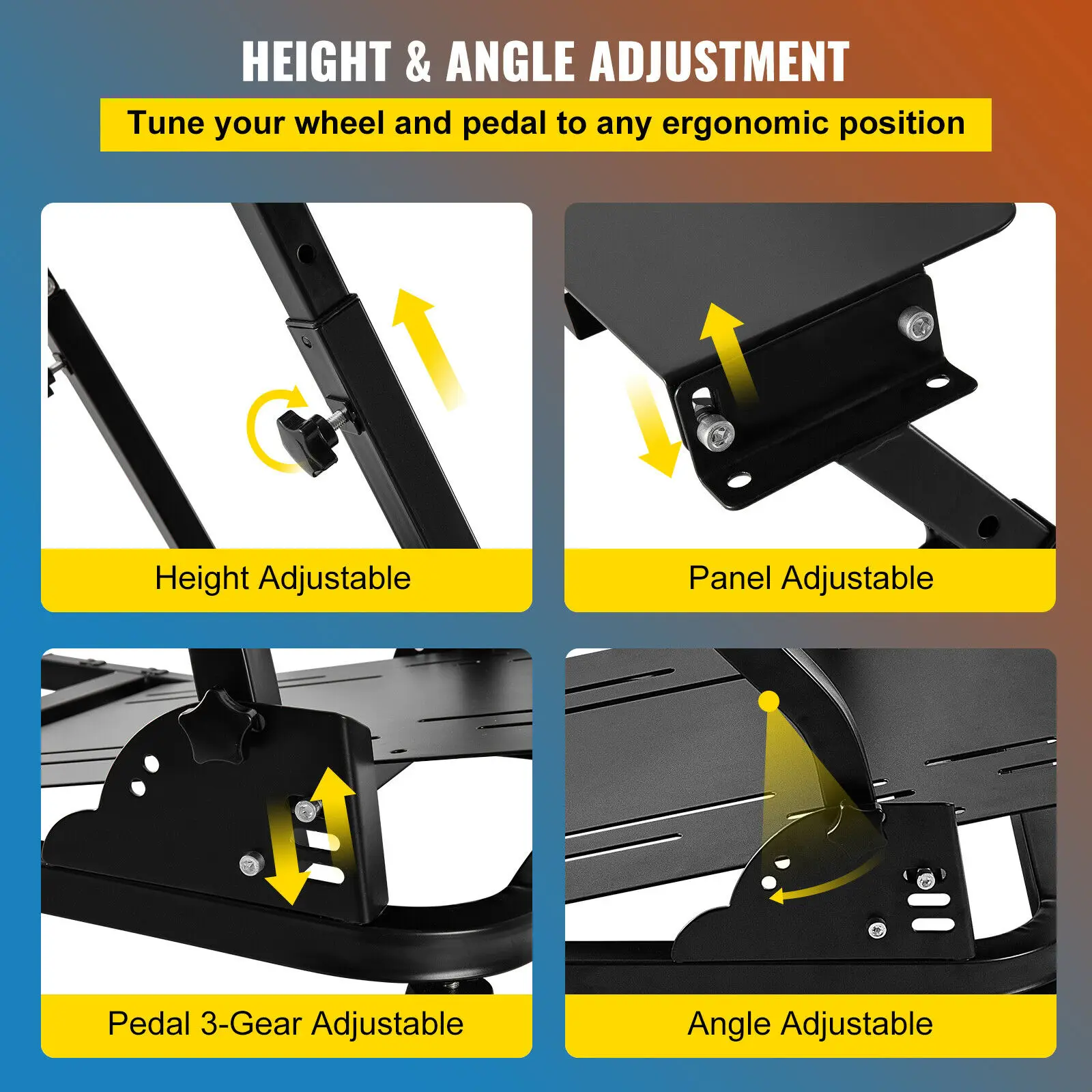 Kit Capas Protetoras p/ Volante, Base e Pedais G25 G27 G29 G920