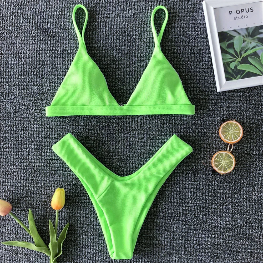 maillot de bain vert, bikini vert, maillot de bain sexy, maillot de bain Y2K, maillot de bain féminin