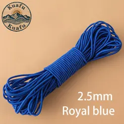 Vibrant Elastic Cord for DIY Crafts and Sewing (Royal blue)