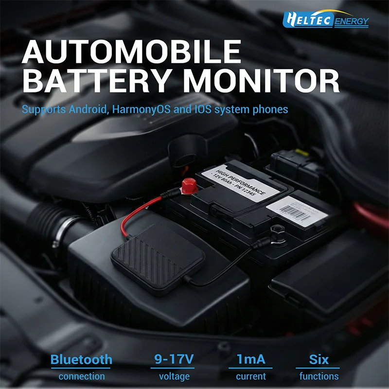 Heltec Wireless 12V Battery Monitor Battery Tester 12V SOC Battery Health Analyz
