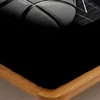 3PC Basketball Court Bed Sheet, Fitted Sheet*1+Pillowcases*2, Suitable For Bedrooms And Guest Rooms, Comfortable And Soft Fabric 6