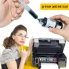 Glue Applicator Syringe with Blunt Tip Needle and Cap, for Liquid, Glue, Ink, Perfume, Lip Gloss Making 2