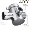 JJYY Multifunction 3 Way Shower Head Diverter Valve G1/2 Three Function Switch Adapter Connector 3