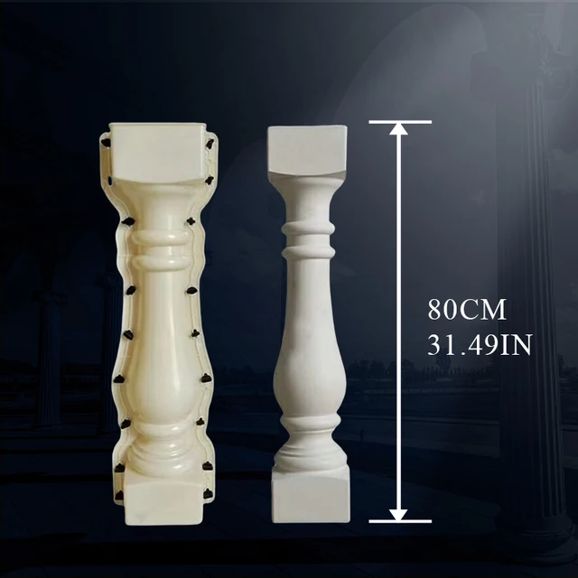 Erkély Beton Penész -Építő Váza Oszlop Bulaster Korlát Cement Védőgát Előre Gyártott Erkélykorlátozó - Image 4