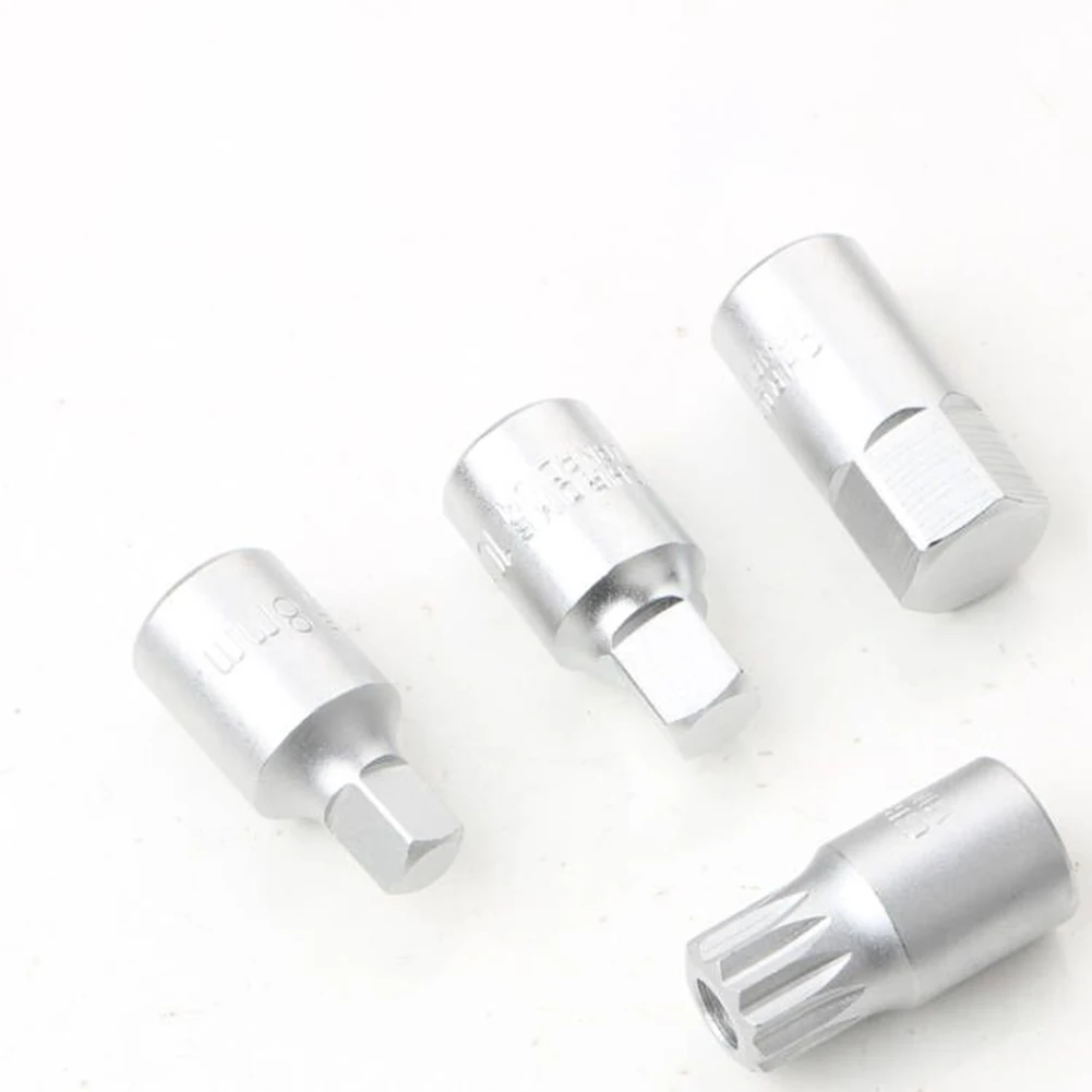 1Pcs Ölwanne Ablauf Steckschlüssel Für M16 H17 S8 S10 3/8 Stick Auto Reparatur Getriebe Schraube Schlüssel Metall Getriebe öl Ablauf Schraube – Detail 2