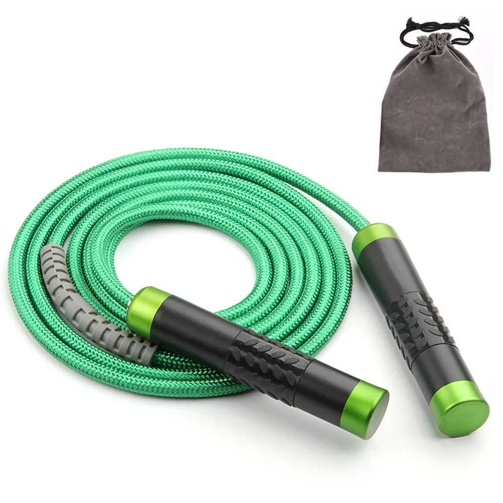 Jump-Rope-Adjustable-Gym-Fitness-Sports-Weighted-Jumping-Rope ...