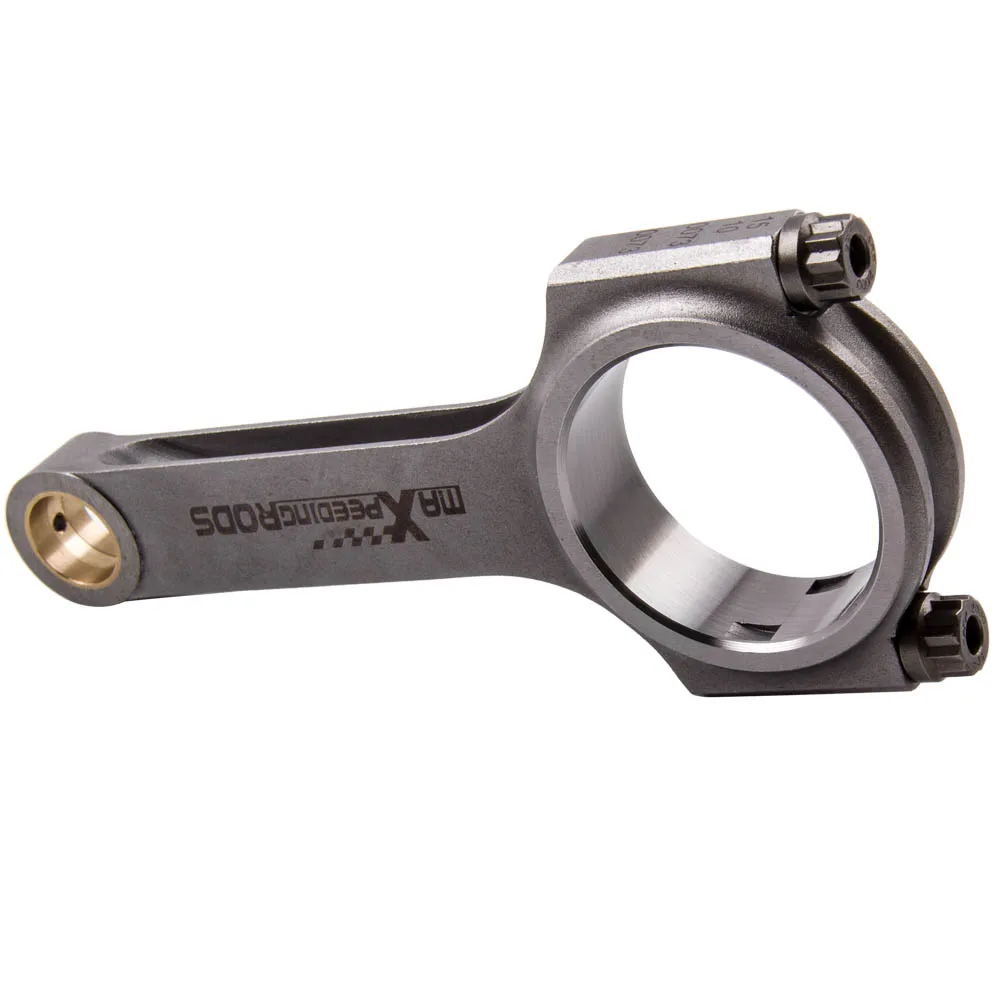 MSMaXpeedingrods 4 PCS Steel Forged Connecting Rod Rods for Honda