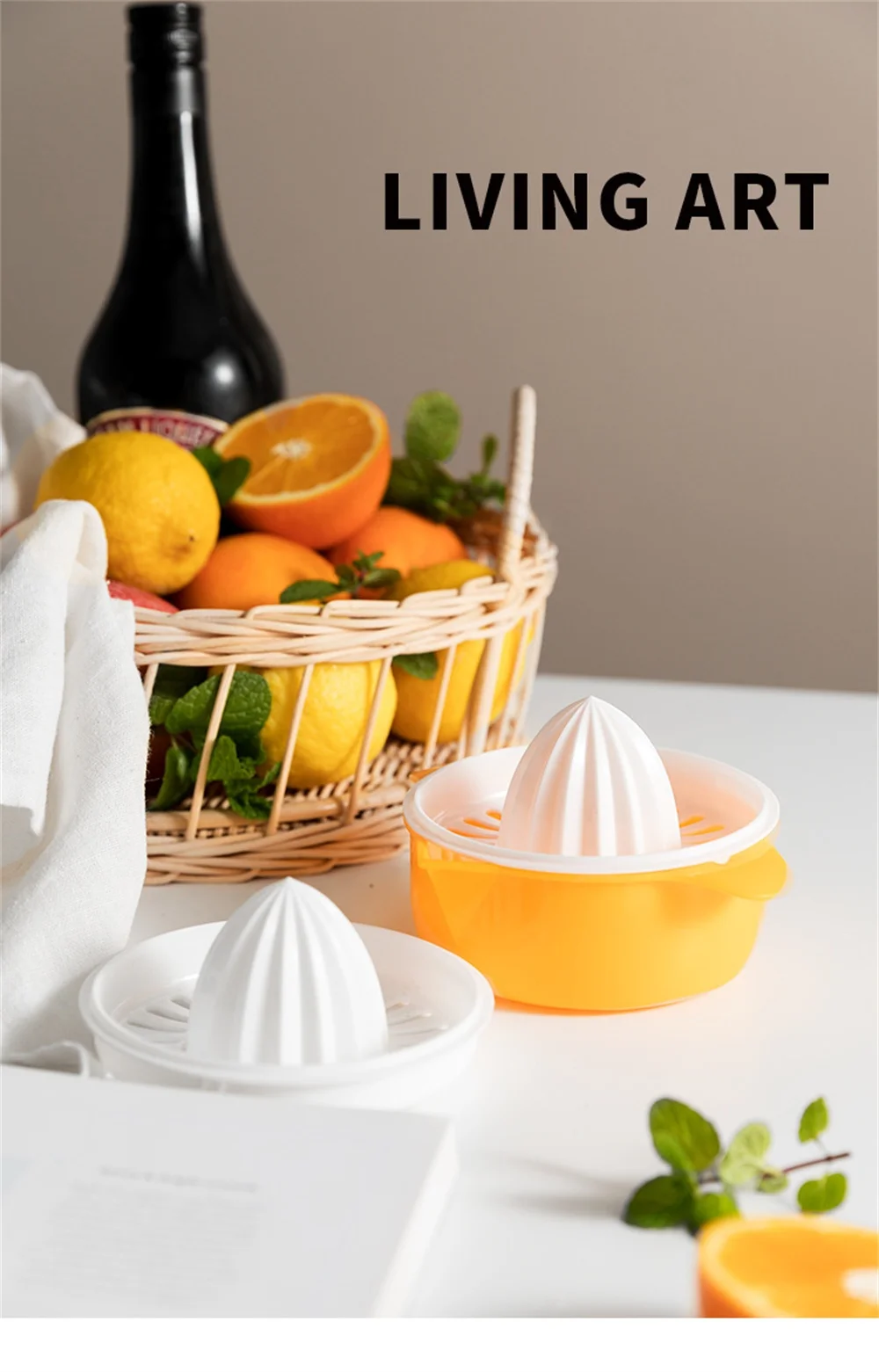 Multifunction Fruit Juicer Machine Kitchen Accessories Manual Portable Citrus Juicer Kitchen Tools Plastic Orange Lemon Squeezer