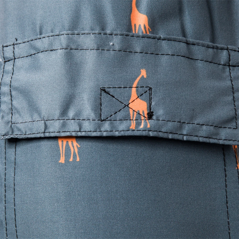 AIOPESON 남성용 방수 비치 반바지, 고품질, 빠른 건조, 프린트 반바지, 스포츠 러닝 반바지, 여름