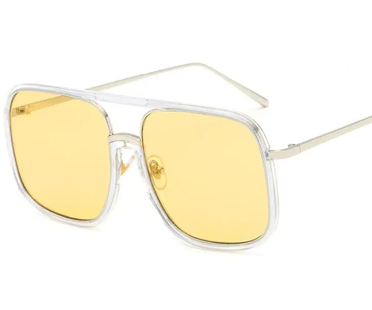 

2024 Fashion Sunglasses Men Sun Glasses Women Metal Frame Black Lens Eyewear Driving Goggles UV400 B102