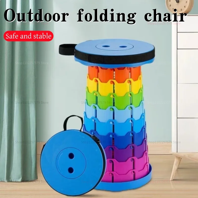 Chaise de plage pliante légère pour pêche et pique-nique - Portable pour voyage et jardin