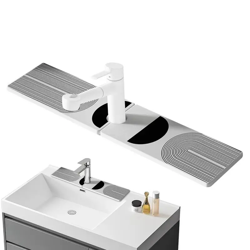 

Многофункциональный удобный коврик для сушки раковины, кухонные принадлежности для ванной комнаты