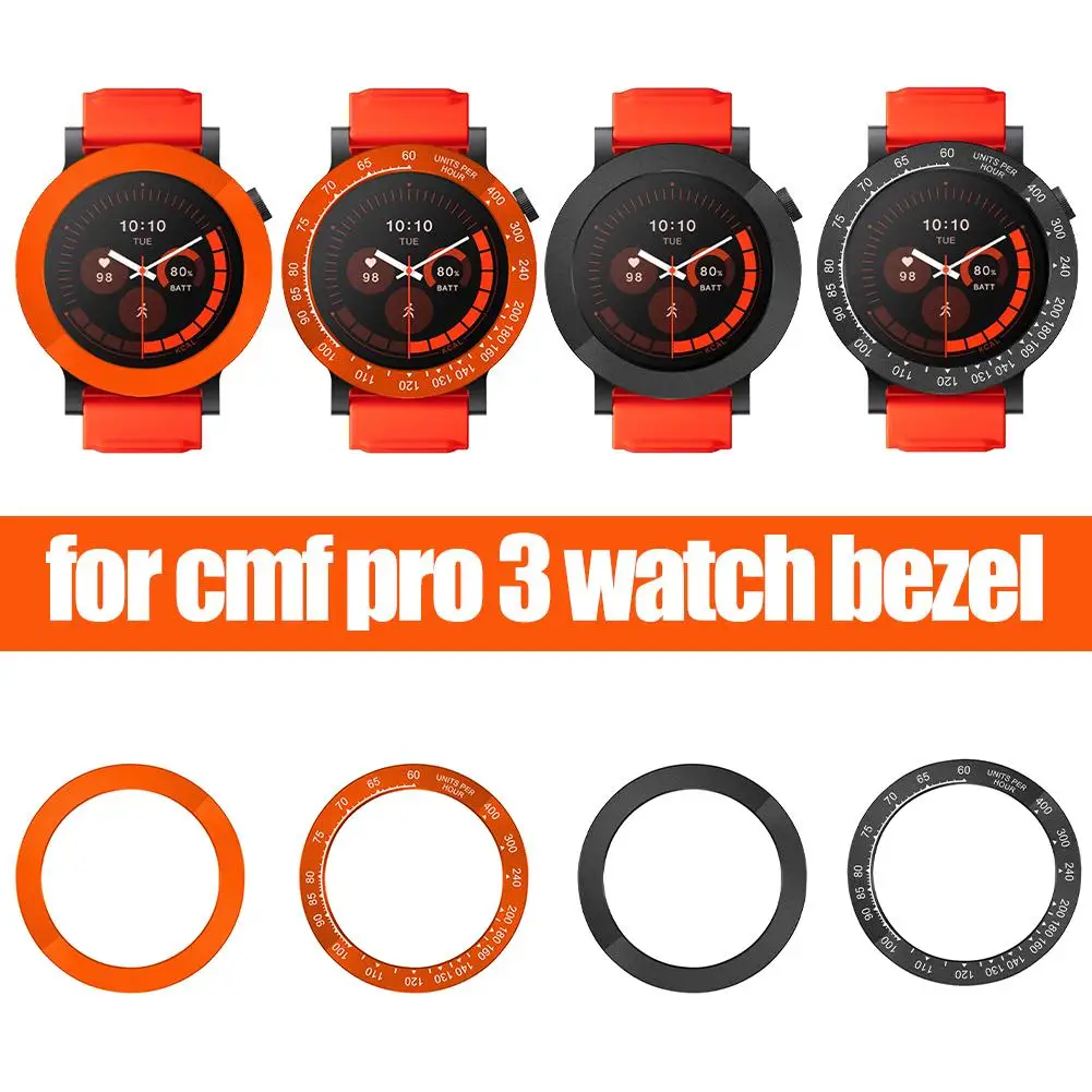 CMF Watch 3 Pro 플라스틱 화면 보호기 케이스용 1PC 커버 쉘 안티 스크래치 보호 Smartwatch 액세서리