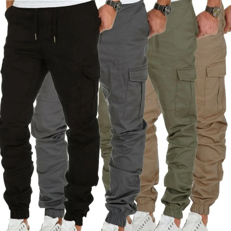

New Spring Autumn Collection Bottoms New Jogger Pants Men Dstring Comfortable Elastic Waist Sweatpants
