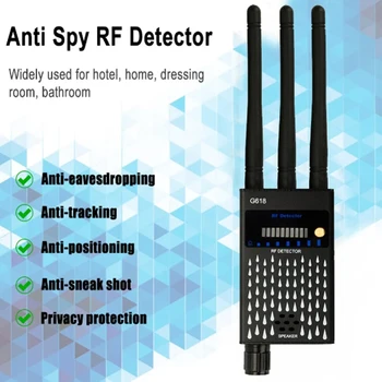 5G mobile signal WiFi interference shield detection GPS tracker. CDMA signal detector RF detector GSM audio detector 1