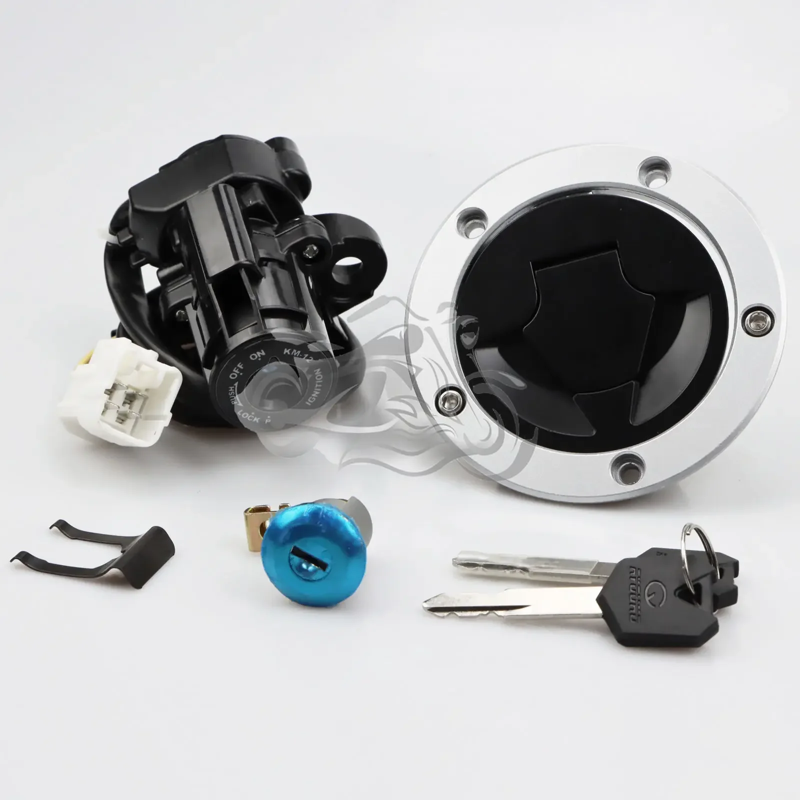 

Fit for Kawasaki Z1000SX 2011 - 2016 Ignition Switch seat Lock Gas Cap Key 2012 2013 Z1000 SX ZX1000 Ninja 1000 2011 - 2019