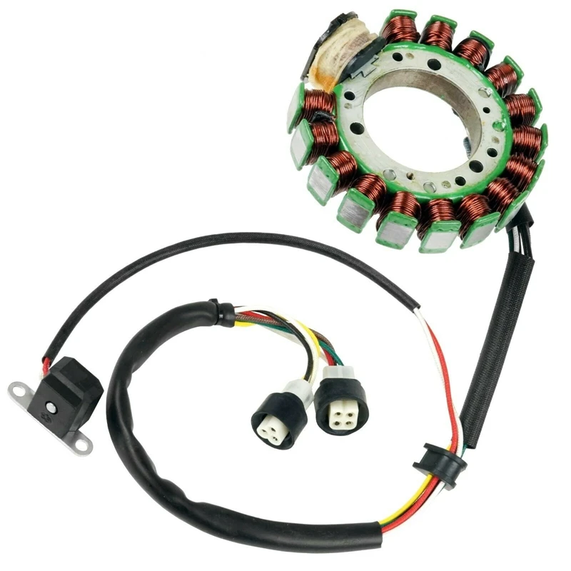 

Stator Coil For Yamaha Warrior 350 YFM350 X Magneto Starter Relay Ignition Coil 3HN-85510-10-00 21-904, AYA4032