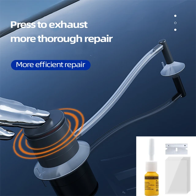 Auto Windschutzscheibe Reparatur Kit Tools DIY Auto Glas Windschutzscheibe  Reparatur Set Tür Griff Schutz Dekorative Aufkleber Für Glas Reparatur -  AliExpress