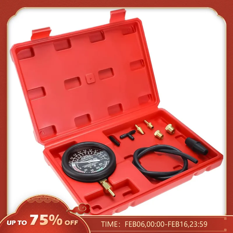 EngineVacuumPressureTesterCarEngineVacuumFuelPumpVacuumTester