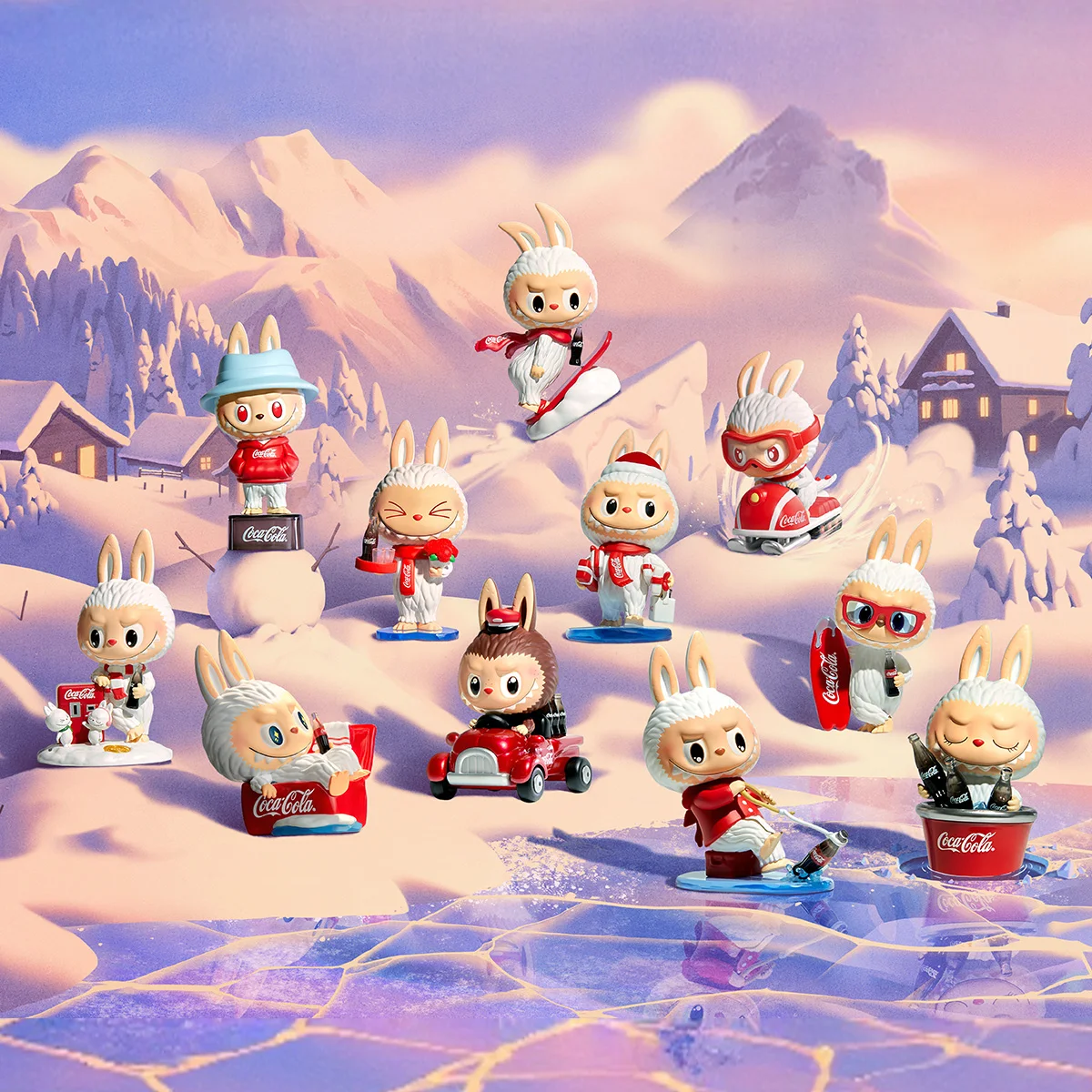 POP MART THE MONSTERS コカ・コーラ シリーズ フィギュア 1PC/10PCS